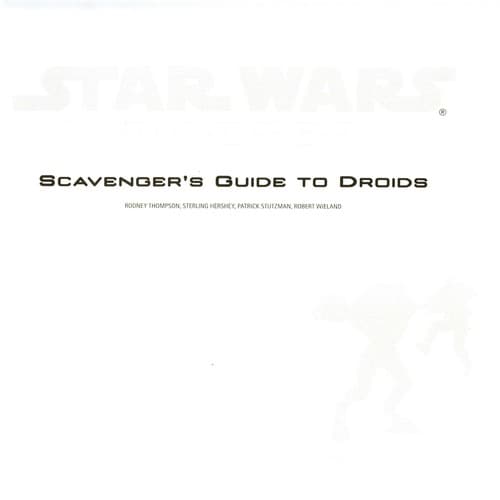 Cover image for Scavenger's Guide to Droids