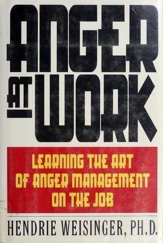 Cover image for Anger at work