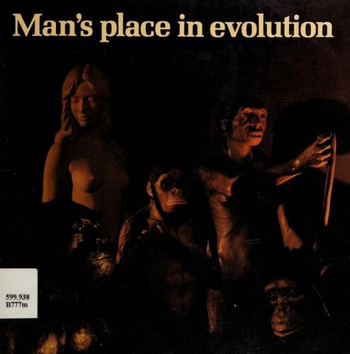 Cover image for Man's place in evolution