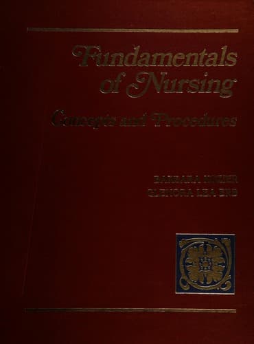 Cover image for Fundamentals of nursing