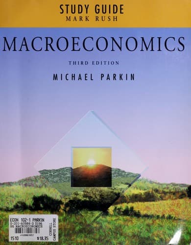 Cover image for Macroeconomics Study Guide