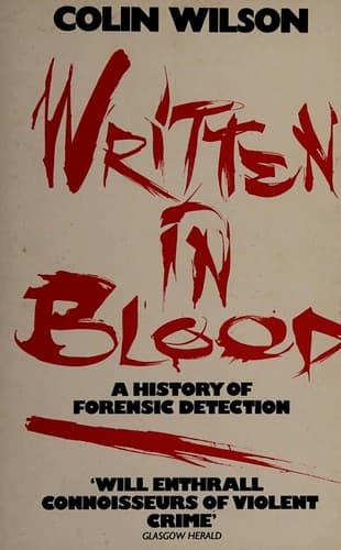 Cover image for Written in blood