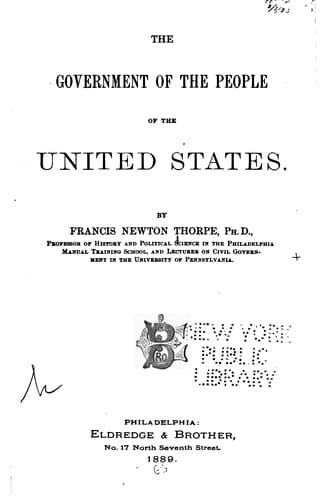 The Government of the People of the United States