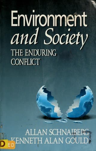 Cover image for Environment and society