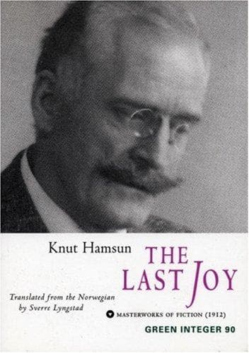 Cover image for The Last Joy (Green Integer Books, 115)