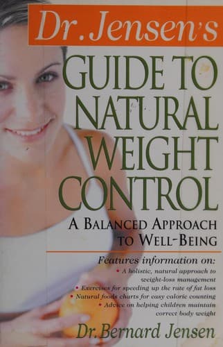 Cover image for Dr. Jensen's guide to natural weight control