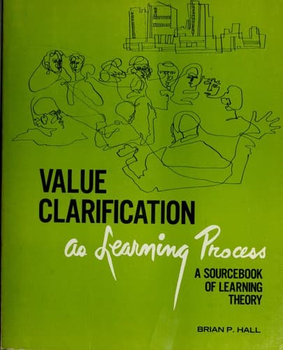 Cover image for Value clarification as learning process
