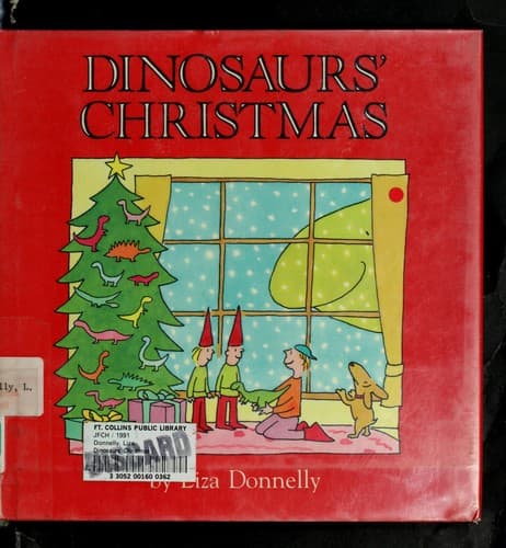 Cover image for Dinosaurs' Christmas
