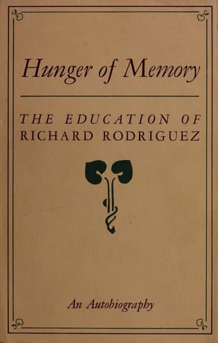 Cover image for Hunger of memory