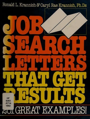 Cover image for Job search letters that get results