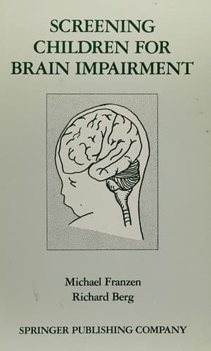 Cover image for Screening children for brain impairment