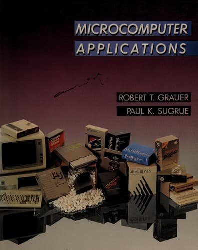 Cover image for Microcomputer applications