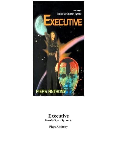 Cover image for Executive (Bio of a Space Tyrant, Vol 4)