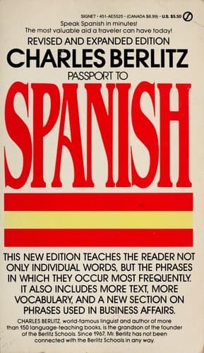 Cover image for Passport to Spanish
