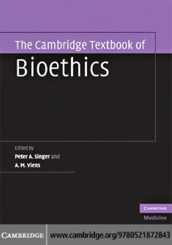 Cover image for The Cambridge textbook of bioethics