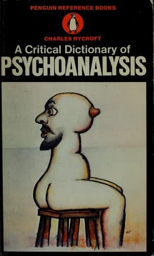 Cover image for A critical dictionary of psychoanalysis