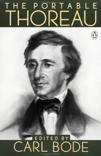 Cover image for The Portable Thoreau (Penguin Classics)