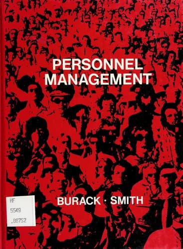 Cover image for Personnel management