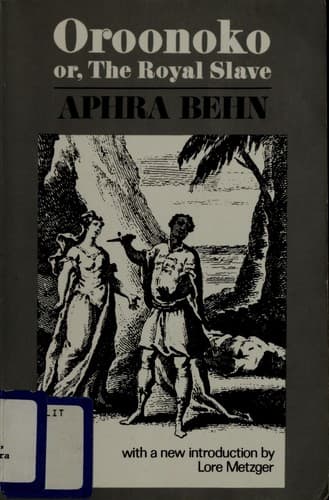 Cover image for Oroonoko or, The Royal Slave