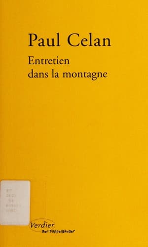 Cover image for Entretien dans la montagne