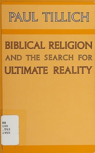 Cover image for Biblical religion and the search for ultimate reality
