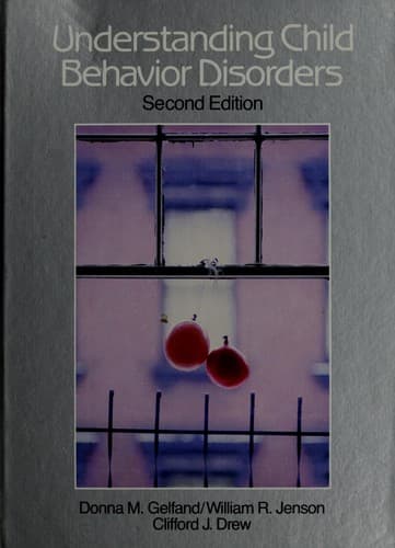 Cover image for Understanding child behavior disorders