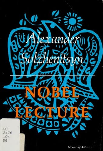 Cover image for Nobel lecture