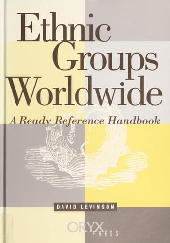 Cover image for Ethnic groups worldwide