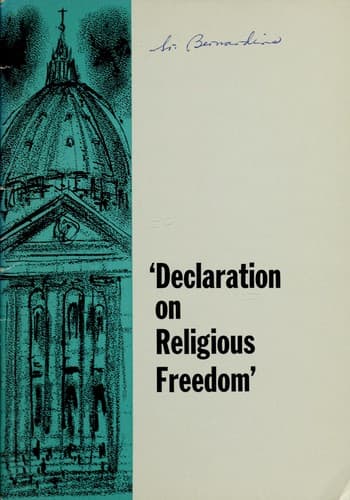 Declaration on religious freedom