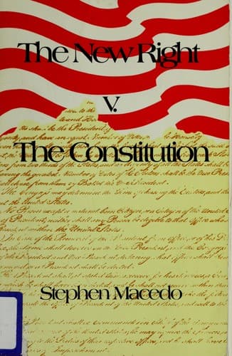 Cover image for The New Right v. the Constitution