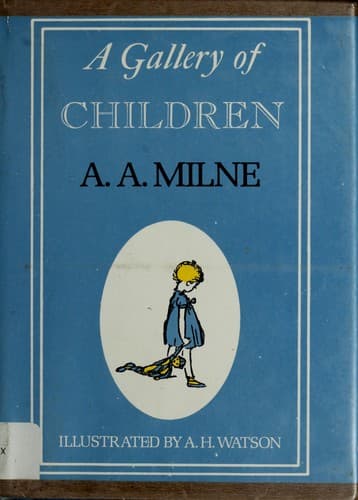 Cover image for A gallery of children