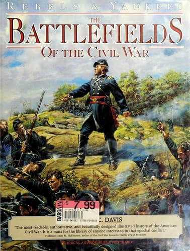 Cover image for The battlefields of the Civil War