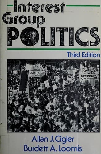 Cover image for Interest group politics
