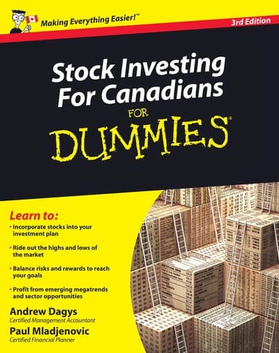 Cover image for Stock investing for Canadians for dummies