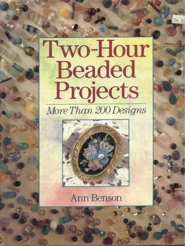 Cover image for Two-hour beaded projects