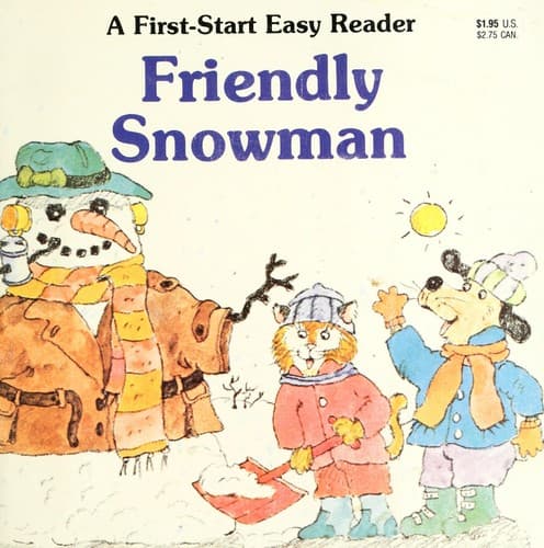 Cover image for Friendly Snowman (First-Start Easy Readers)