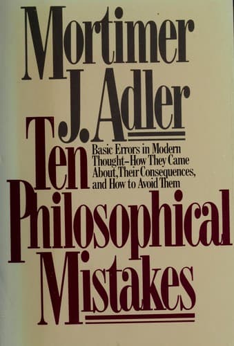 Cover image for Ten philosophical mistakes