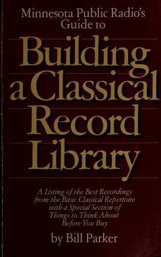 Cover image for Building a Classical Record Library