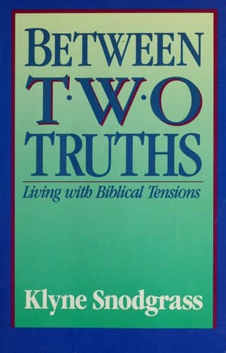 Cover image for Between two truths