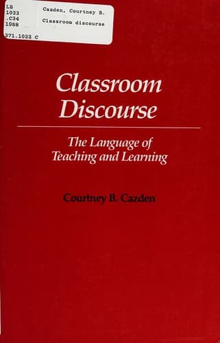 Cover image for Classroom discourse