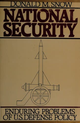 Cover image for National security