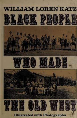Cover image for Black people who made the Old West