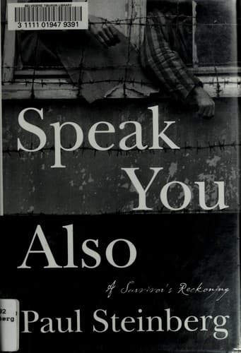 Cover image for Speak you also