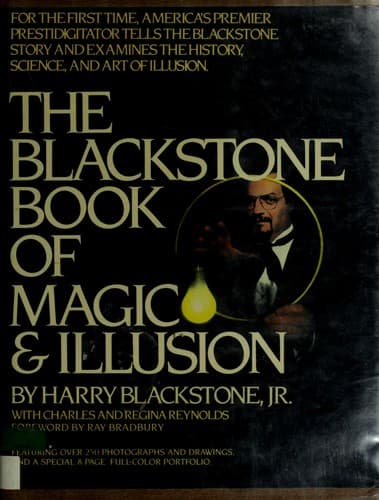 Cover image for The Blackstone book of magic & illusion