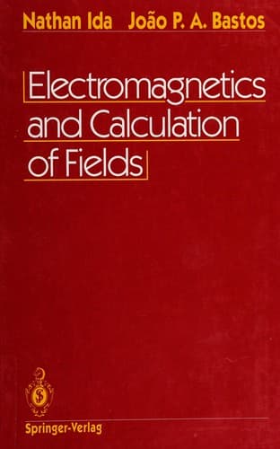 Cover image for Electromagnetics and calculation of fields