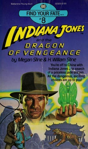 Cover image for Indiana Jones and the Dragon of Vengeance (Find Your Fate, No 8)