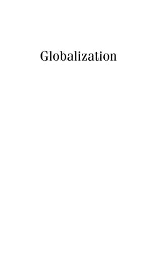 Cover image for Globalization