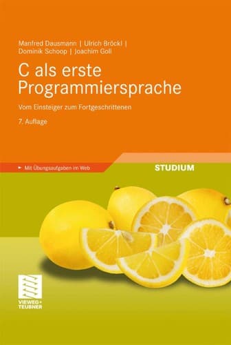 Cover image for C Als Erste Programmiersprache