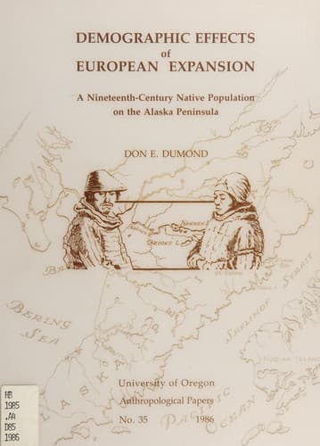 Demographic effects of European expansion