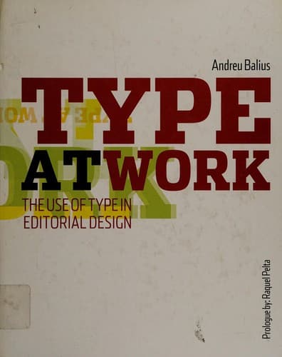Cover image for Type at work